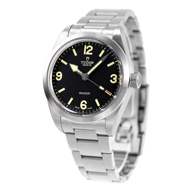 チューダー チュードル レンジャー 自動巻き 腕時計 ブランド メンズ 79950-0001 アナログ ブラック 黒 スイス製｜nanaple-ya｜02