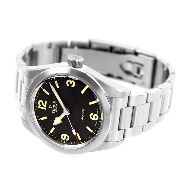 チューダー チュードル レンジャー 自動巻き 腕時計 ブランド メンズ 79950-0001 アナログ ブラック 黒 スイス製｜nanaple-ya｜04