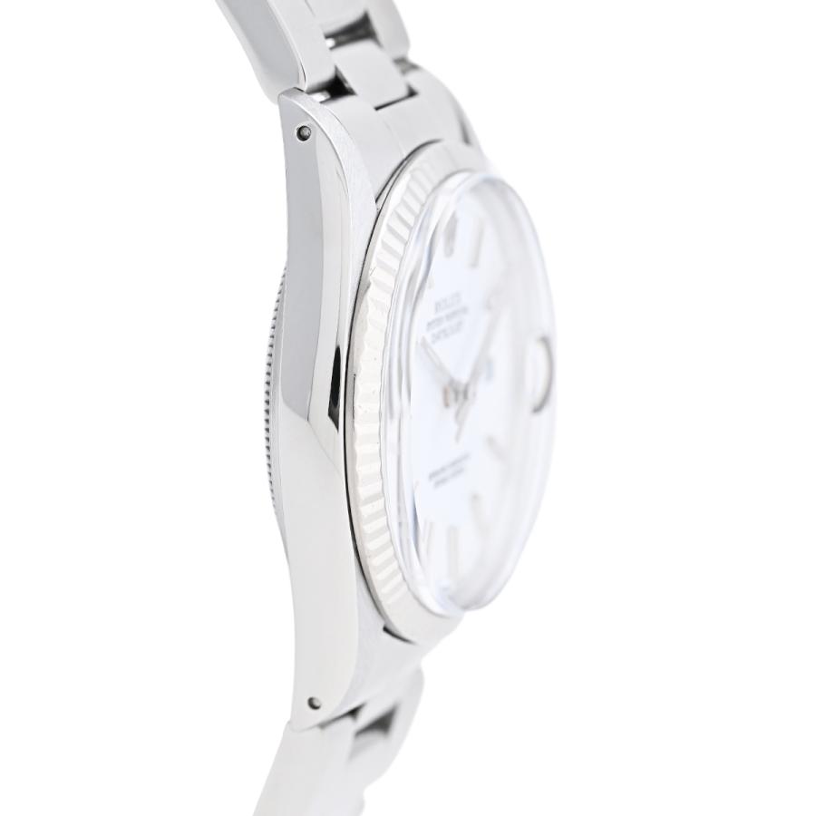 ロレックス ROLEX デイトジャスト 16014 腕時計 SS WG 自動巻き ホワイト メンズ 中古  ラッピング可｜kaipre｜06