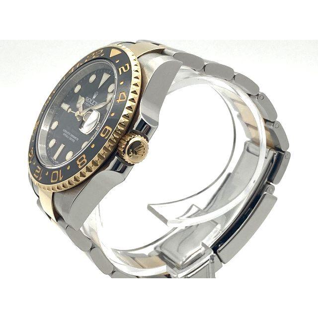 ☆ROLEX　ロレックス　GMTマスターII　116713LN　SS/YG　コンビ　美品　K20179｜memory-gold｜02