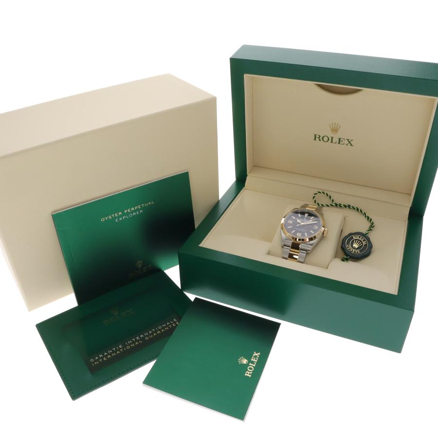 【中古】｜ROLEX ロレックス 124273 エクスプローラー1 コンビ ブラック｜kanteikyoku-store｜10