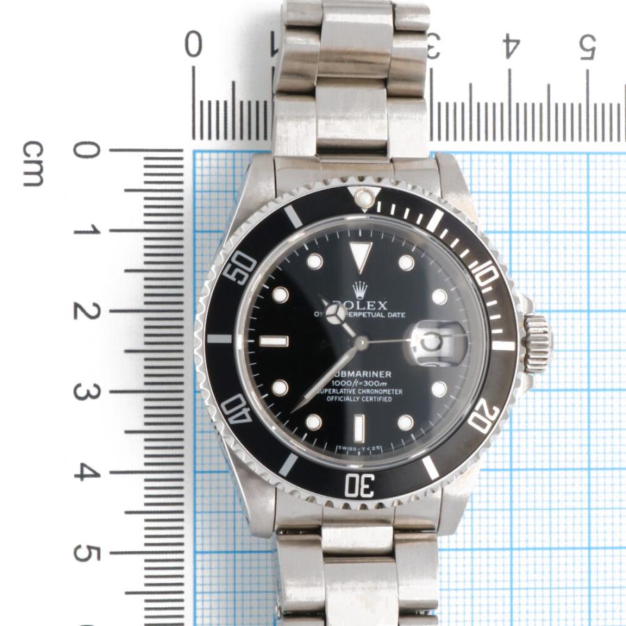 ロレックス ROLEX サブマリーナ  オイスターパーペチュアル 腕時計 ステンレススチール 16610 メンズ 中古 美品｜rk-y｜11