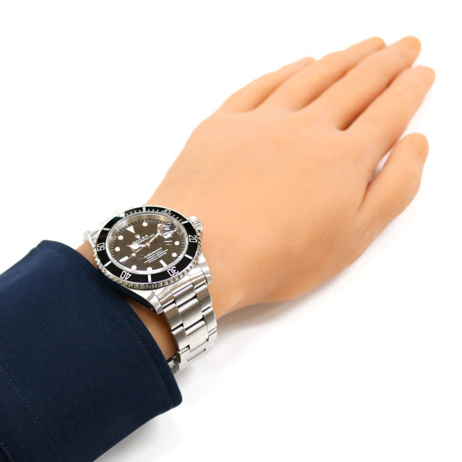 ロレックス ROLEX サブマリーナ  オイスターパーペチュアル 腕時計 ステンレススチール 16610 メンズ 中古 美品｜rk-y｜02